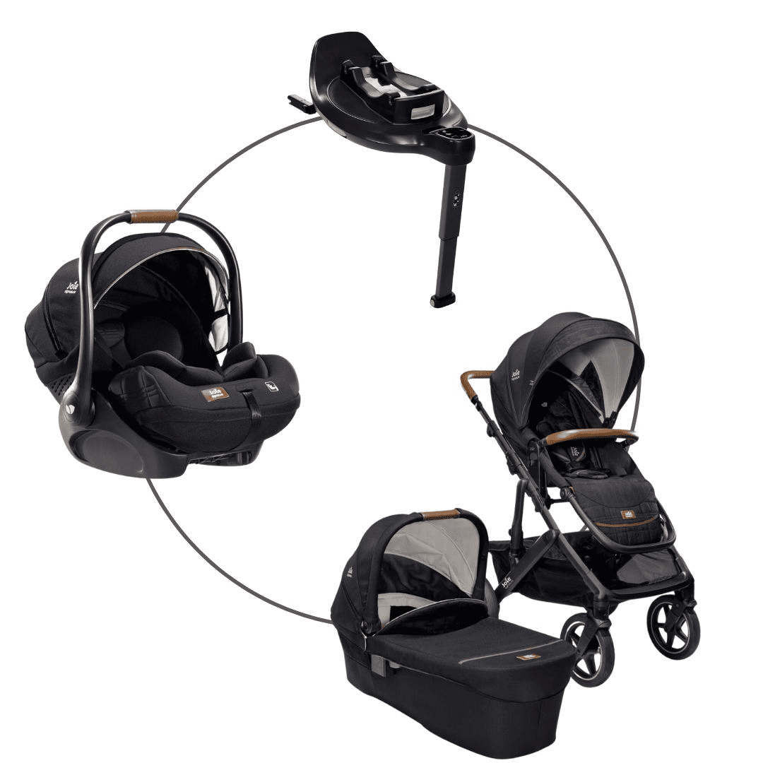 Joie Signature Vinca Kinderwagen Eclipse inkl. Babyschale + Basisstation - Joie Signature Vinca Kinderwagen Eclipse inkl. Babyschale + Basisstation bei babybrands.de kaufen ✓ sicher, einfach & bequem online bestellen ✓